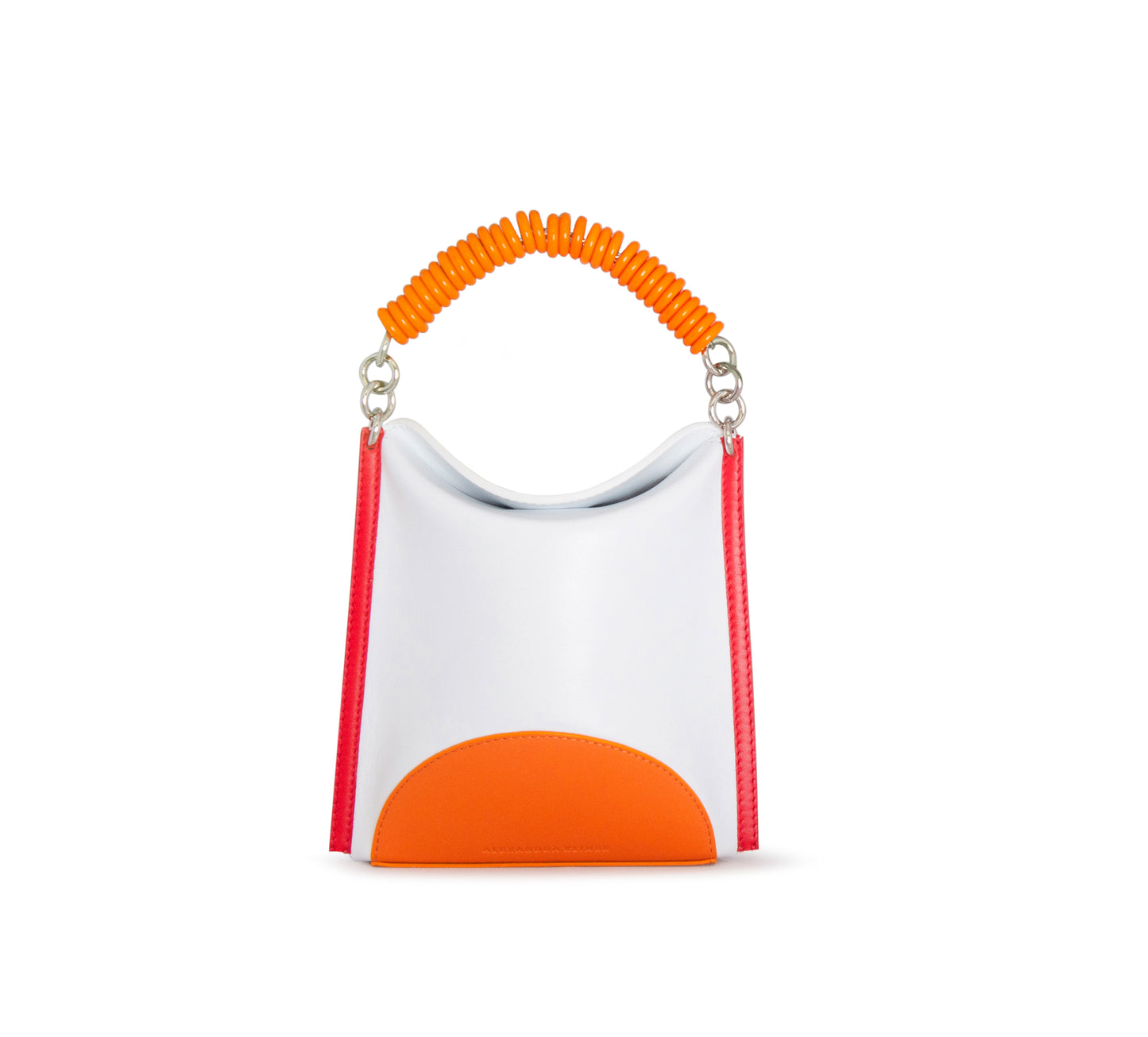 The Mini Dash Bag - White / Orange / Red