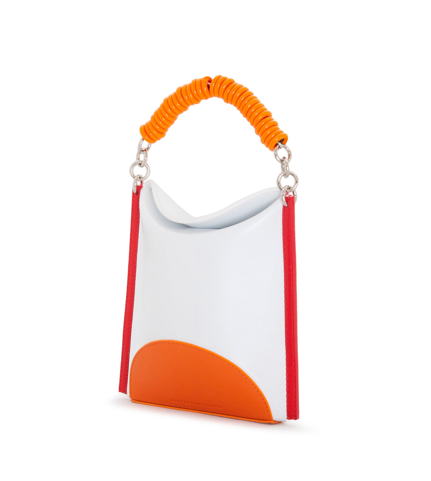 The Mini Dash Bag - White / Orange / Red