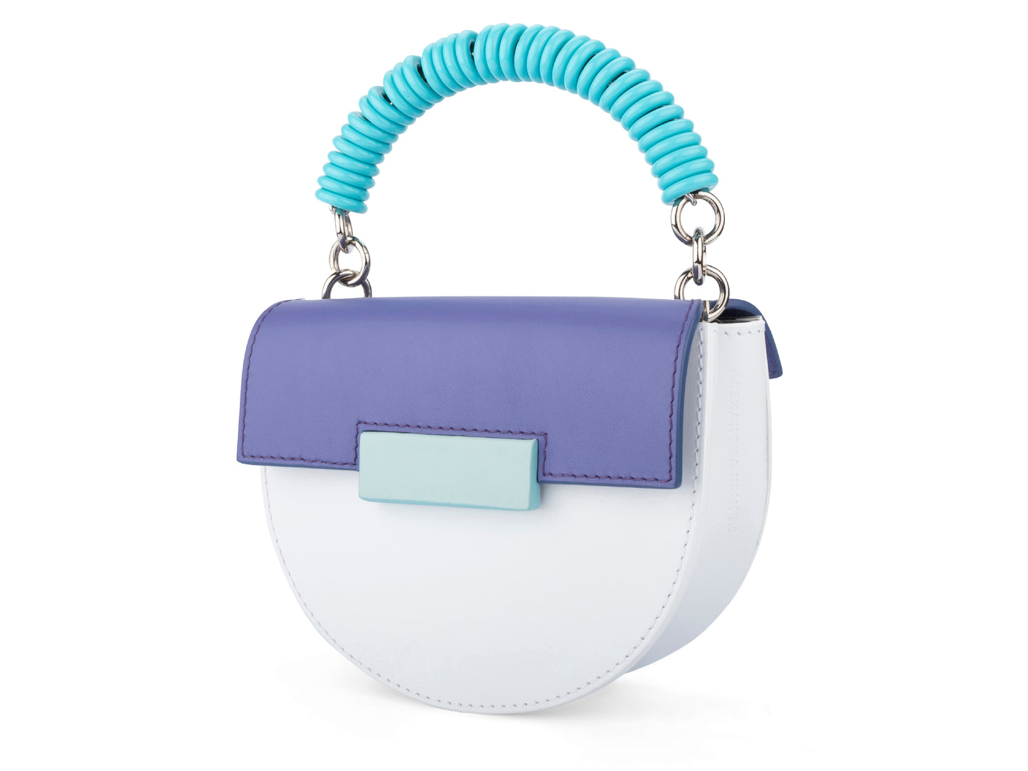 The Bounce Bag - White andd Purple