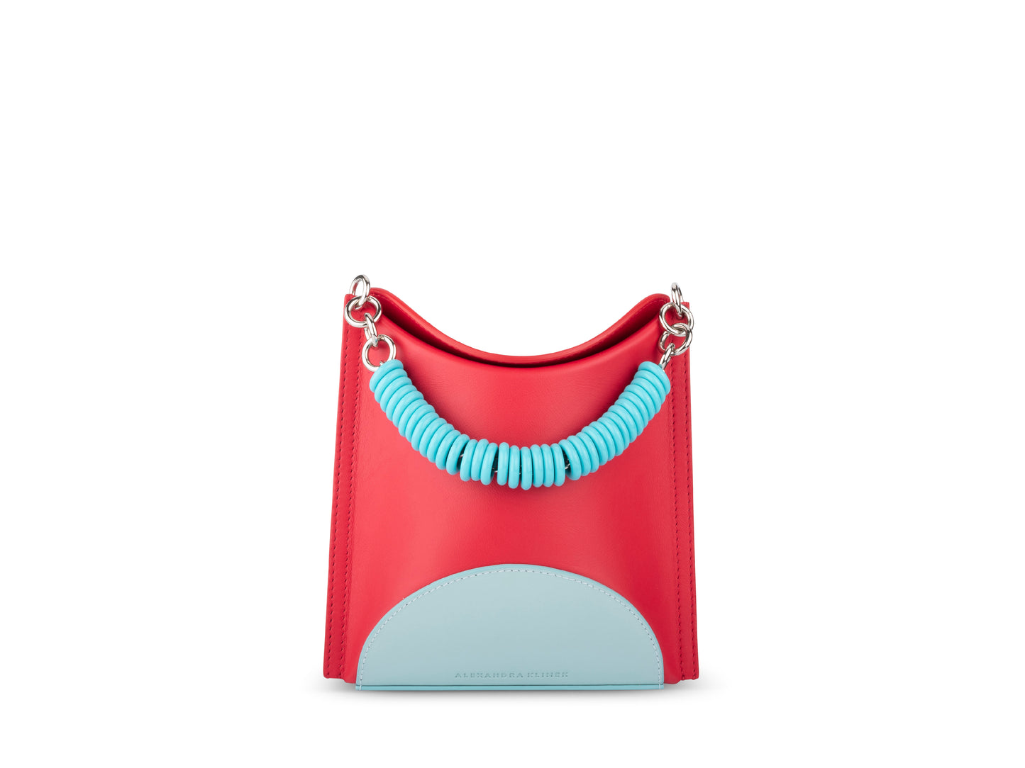 The Mini Dash Bag - Red / Blue