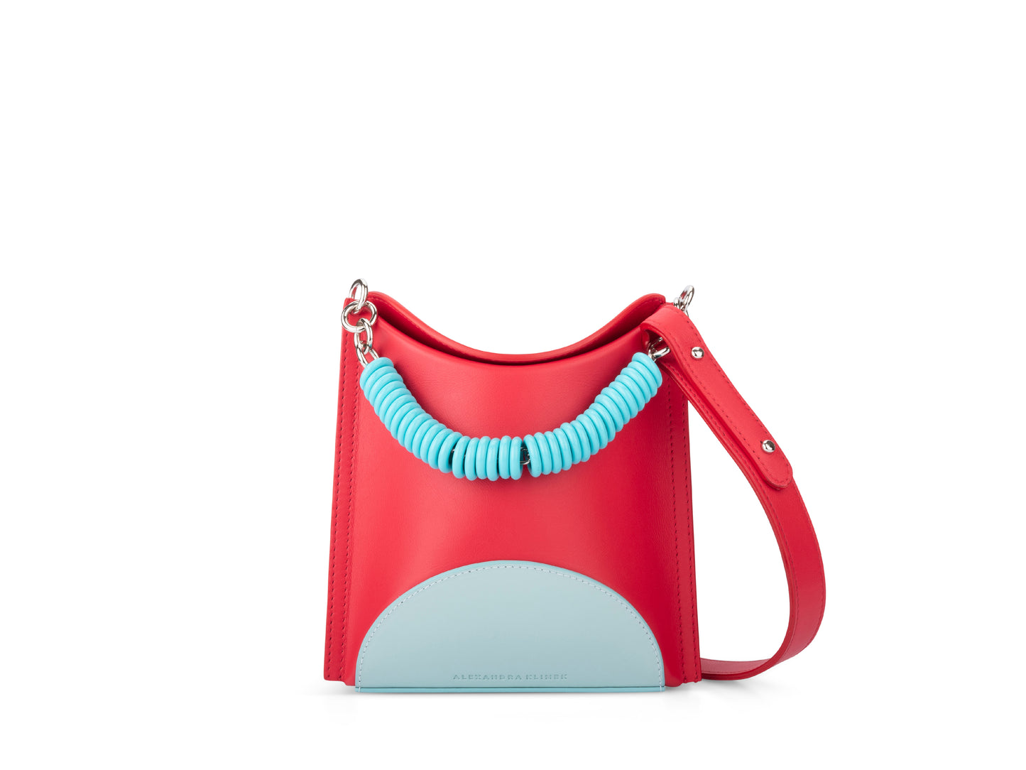 The Mini Dash Bag - Red / Blue